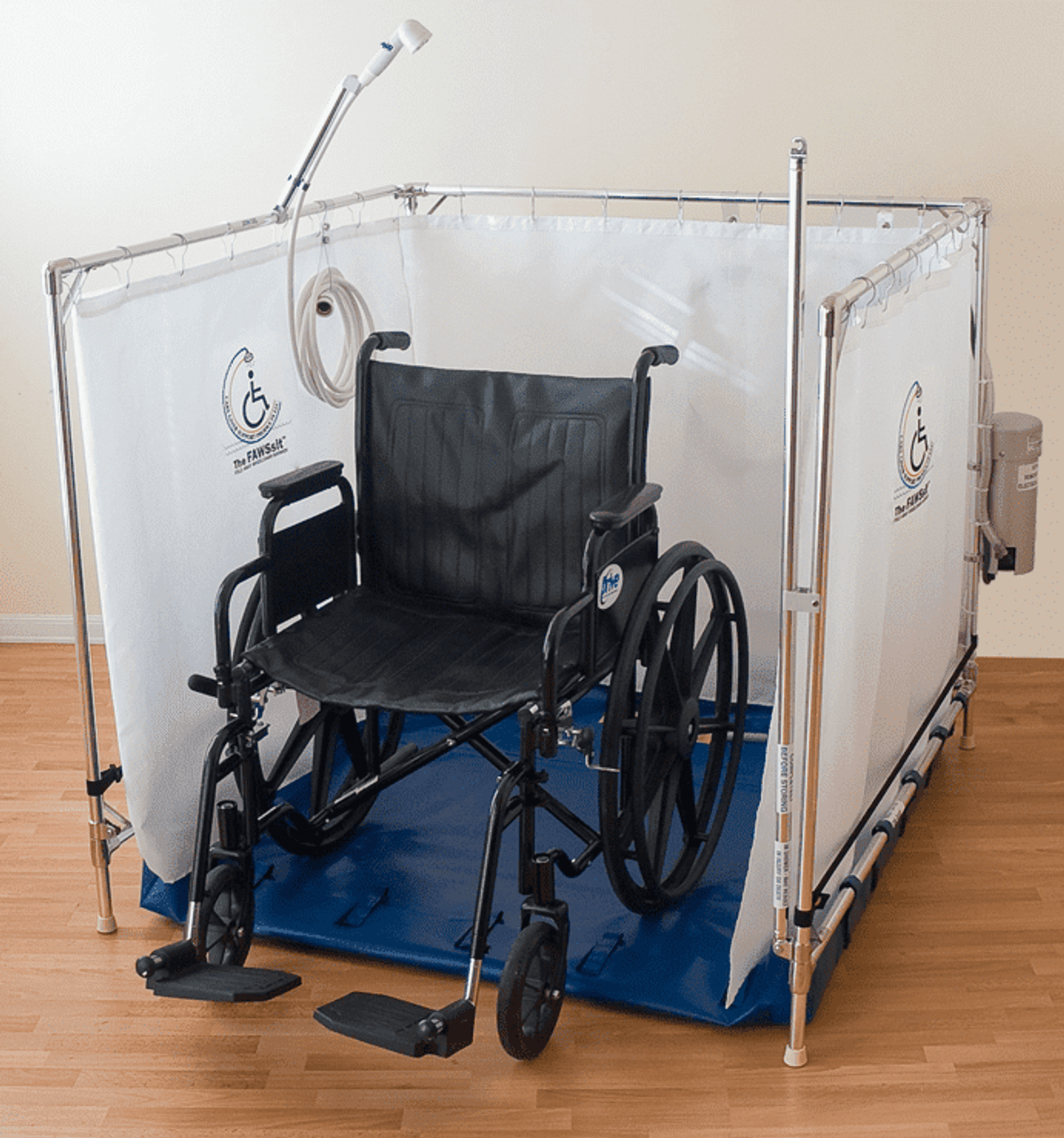 Portable Shower Stall | FAWSsit B5000 Bariatric