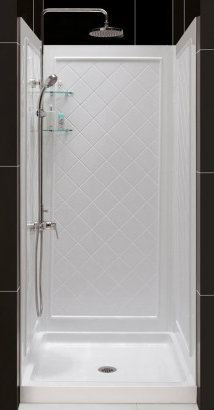 Dreamline Shower Base Walls 32 X 32 Inch