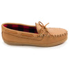 Minnetonka Men's Moose Hide Fleece-Lined Moccasin