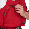 Red - on model pocket detail