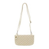 Joy Susan Lattice Woven Mini Crossbody Wristlet Clutch Bag