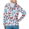 LA Soul Women's Colorful Butterfly Hoodie