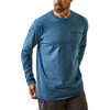 Ariat Men's Rebar Workman Blueprint Long-Sleeve T-Shirt