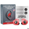 Decibullz Custom Molded 31dB NRR Earplug - 1 Pair