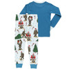 Lazy One Toddler Bigfoot Believe Long-Sleeve Pajama Set, 2-Piece