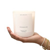 Yam Collective White Matte Glass Vessel Candle