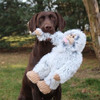 Tall Tails Yeti with Squeaker Plush Dog Toy