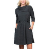 La Soul Women's Cowl Neck Winter Tunic Dress