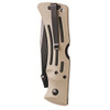 KA-BAR Desert MULE Partially Serrated Folding Knife