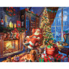 White Mountain Jigsaw Puzzle - Sleepy Santa