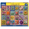 White Mountain Jigsaw Puzzle - Flower Crochet