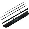 Toadfish Stowaway Travel Spinning Surf Rod w/ Case