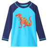 Hatley Boy's Dino Graphic Long-Sleeve Rashguard Shirt