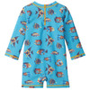 Hatley Infant Boy's Baby Tropical Ocean Long-Sleeve Rashguard Swimsuit