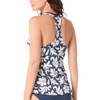 Beach House - Gabar - Swimwear Anywhere Women's Claire Block Trop Textured Tankini Top