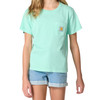 Carhartt Girl's Children Re-Engineered Garment Dye Pocket Short-Sleeve Shirt