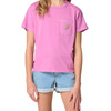 Carhartt Girl's Children Re-Engineered Garment Dye Pocket Short-Sleeve Shirt