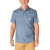 Carhartt Men's Montana Bozeman Relaxed Short-Sleeve Plaid Shirt