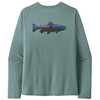 Patagonia Men's Long-Sleeved Capilene Cool Daily Shirt - Fitz Roy Trout