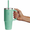 TT24PSCC344 - Mermaid Green - side, in hand