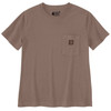 BE9 Stone Brown Heather - front, flat