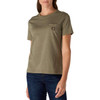 GF7 Dusty Olive Heather - front, on model