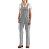 Women's Carhartt Railroad Stripe Denim Bib Overall