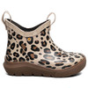 Bogs Girls' Skyline Leopard Chelsea Rain Boot