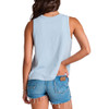 Women's Life is Good Tin Fish Crusher Boxy Tank