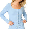 P.J. Salvage Women's More Amour Pointelle Long Sleeve PJ Shirt