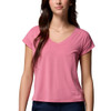 Columbia Women's Daniela Falls V-Neck Short Sleeve T-Shirt