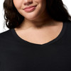 Columbia Women's Daniela Falls V-Neck Short Sleeve T-Shirt - Plus Size