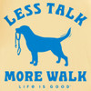 Life is Good Women's Less Talk More Walk Crusher-LITE V-Neck T-Shirt