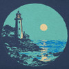 Life is Good Women's Lighthouse Moon Crusher-Lite T-Shirt