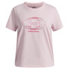 Under Armour Girl's UA Star Logo Lockertag Short-Sleeve Shirt