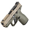 Smith & Wesson M&P Shield X Thumb Safety OD Green/FDE 9mm 3.6" 13/15-Round Pistol w/ 2 Magazines