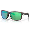 Matte Tortoise / Green Mirror Lens