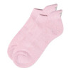 MeMoi Women's Turtle-Embroidered Half-Cushioned Low Cut Sock