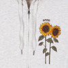 Oatmeal - front sunflower detail