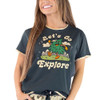 Lazy One Women's Vintage Camping Regular Fit PJ Tee