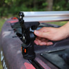 Command Center CrossBar - mounted detail