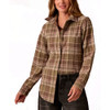 Carve Designs Women's Fairbanks Supersoft Button-Down Shirt