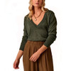Carve Designs Women's Juliet V-Neck Sweater