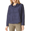 Navy - front, on model