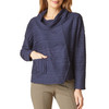 Navy - front, on model, hand in pocket
