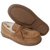 Lamo Women's Classic Suede Moc with Faux Fur Lining
