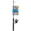 Ugly Stik Catch Ugly Fish Lake Pond Spinning Combo w/ Tackle Kit