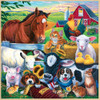 Leanin' Tree Wood Jigsaw Puzzle - Farm Friends