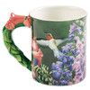 Wild Wings Blue Note Hummingbird Sculpted Mug
