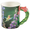 Wild Wings Blue Note Hummingbird Sculpted Mug